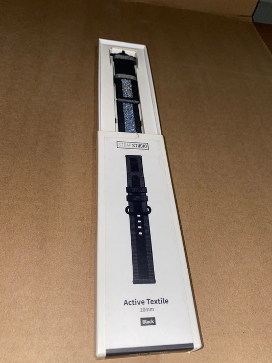Samsung-Galaxy-Watch-Active-Braloba-Textile-Band--42mm---black-