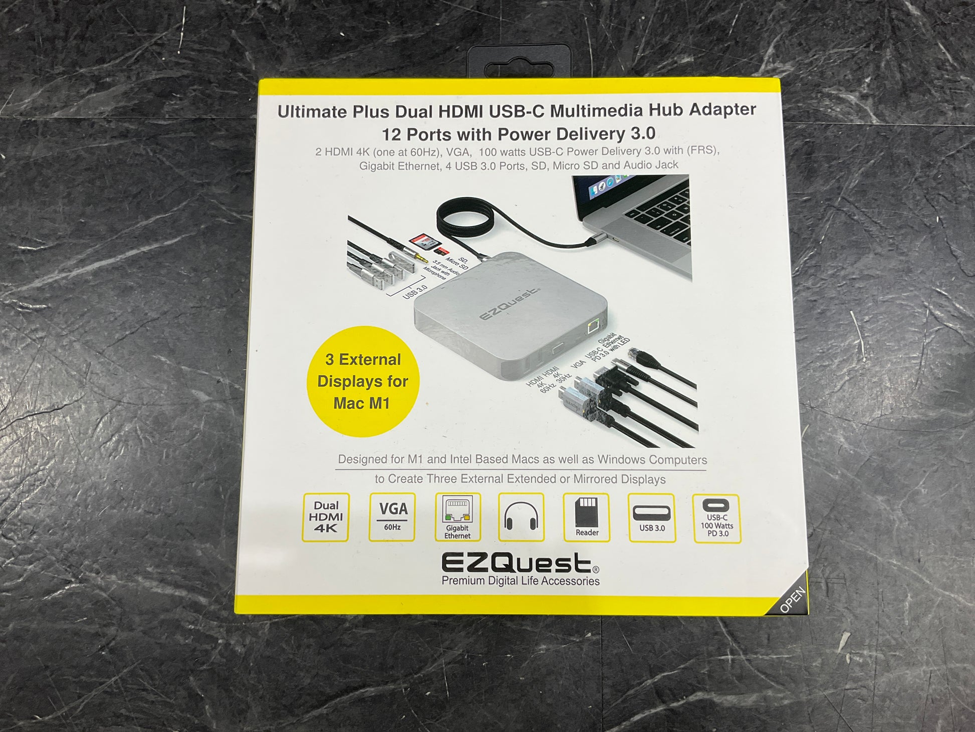 EZQuest-Ultimate-Plus-USB-C-Hub