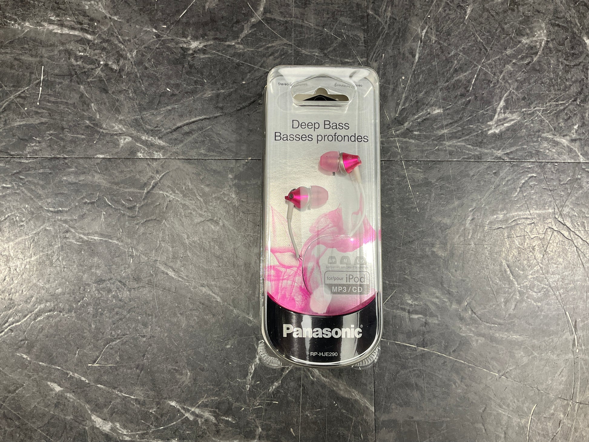 Panasonic-Earbud-Headphones--pink-