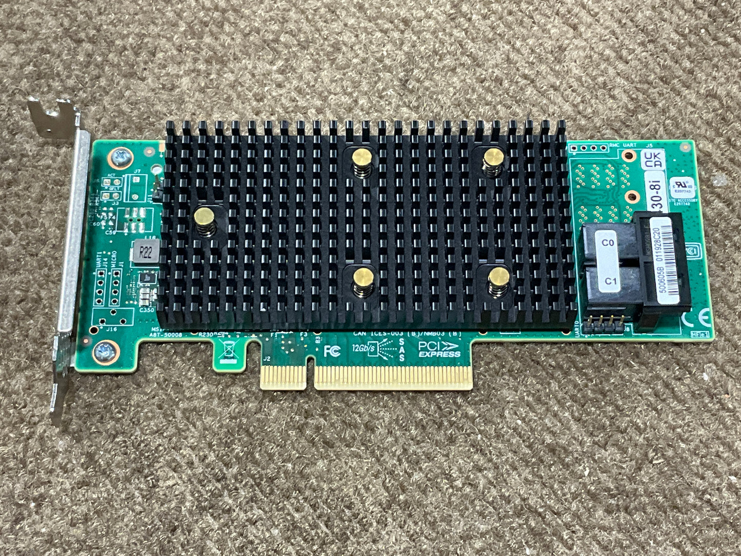 Lenovo-ThinkSystem-430-8i-SAS3-PCI-E3x8-Card