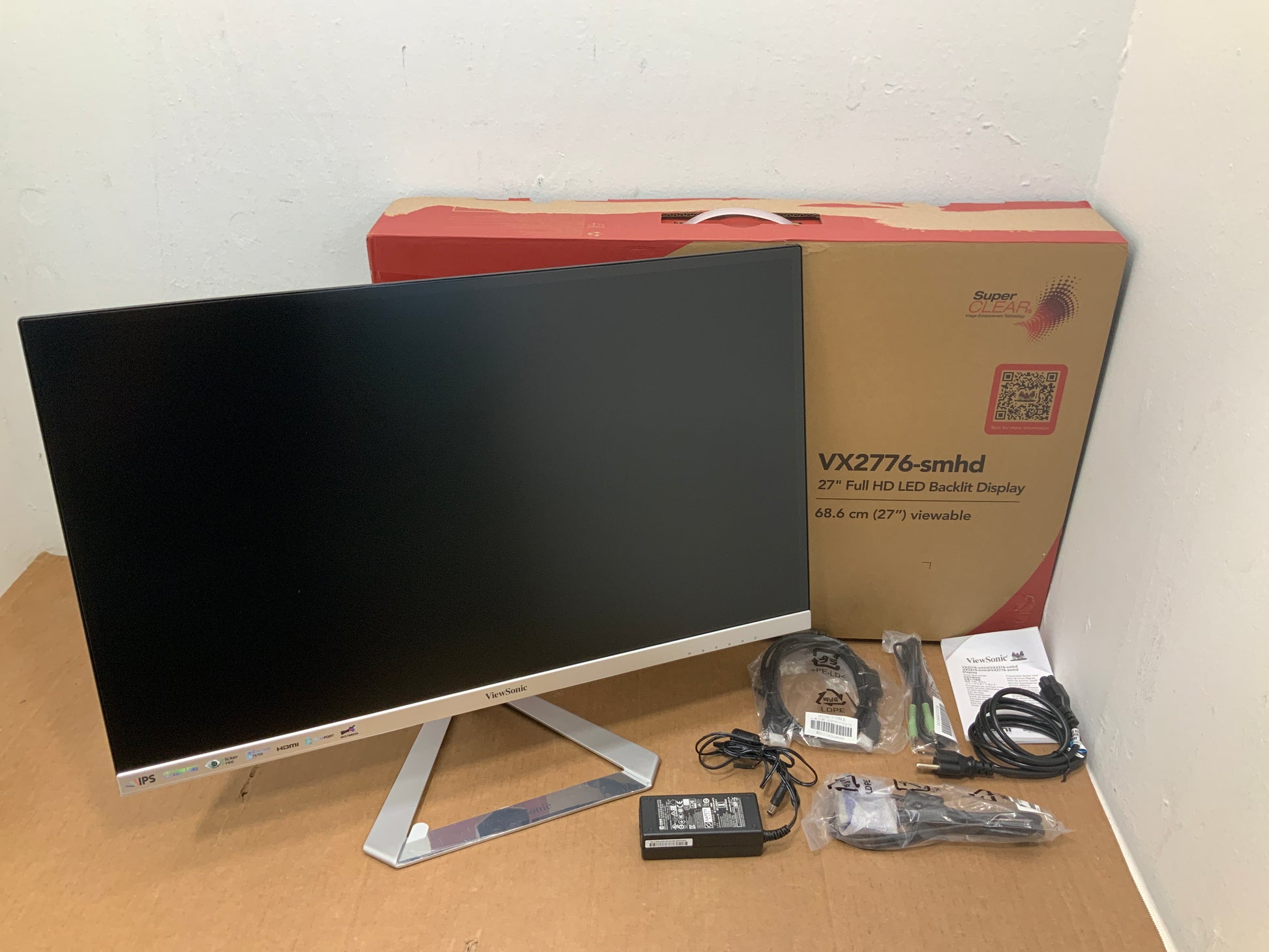 Viewsonic-VX2776SMHD-27--LED-LCD-Monitor--1080p-