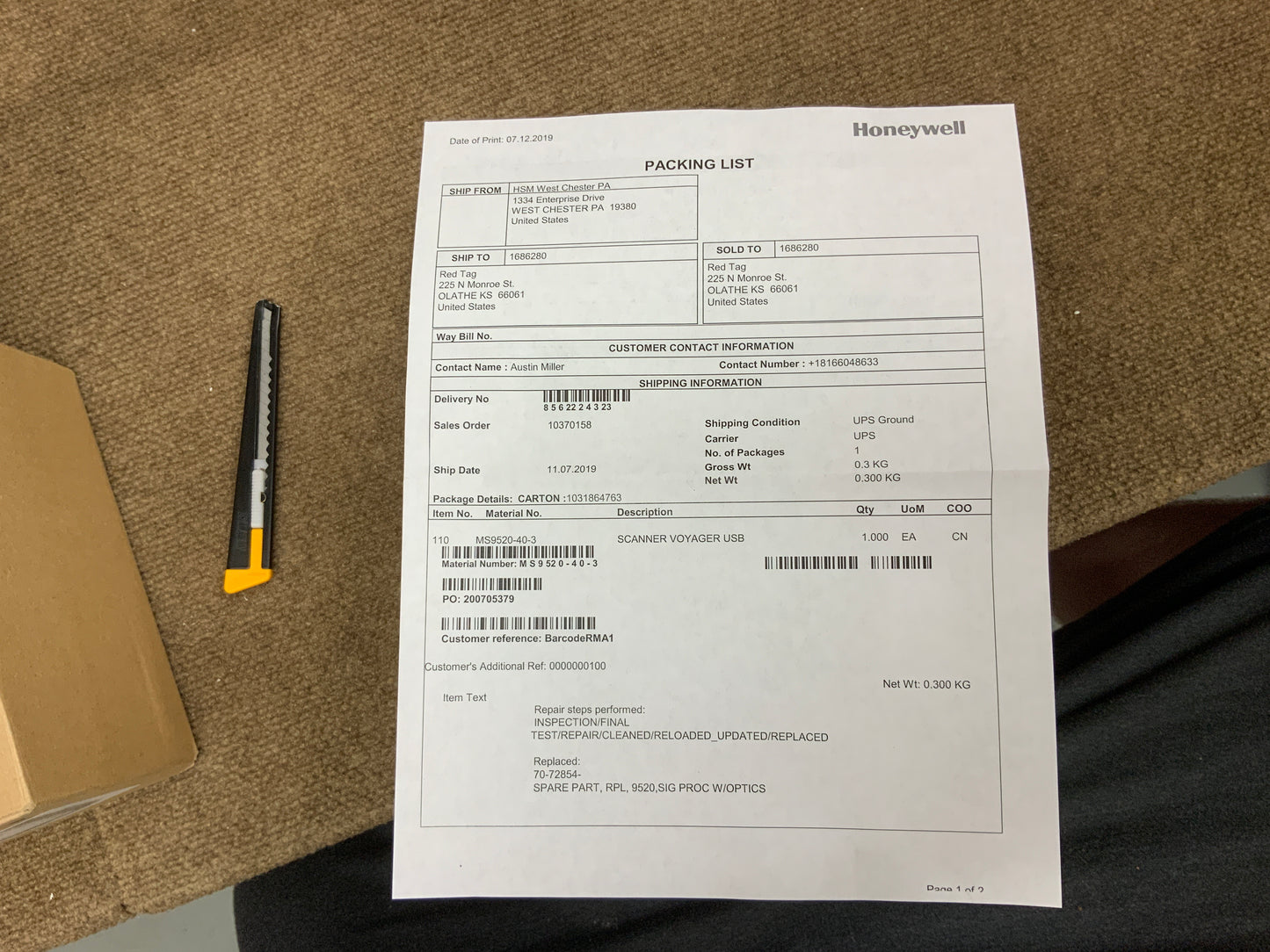MetroLogic-MS9520-Barcode-Scanner