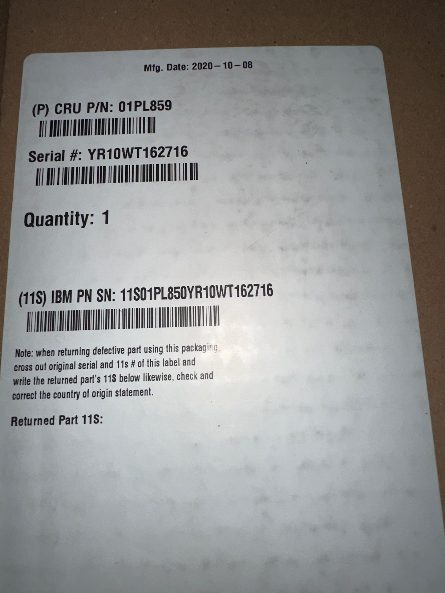Dell-IBM-LTO6-Ultrium-6-6-25TB-Internal-SAS2-Tape-Drive--PowerVault-ML3-