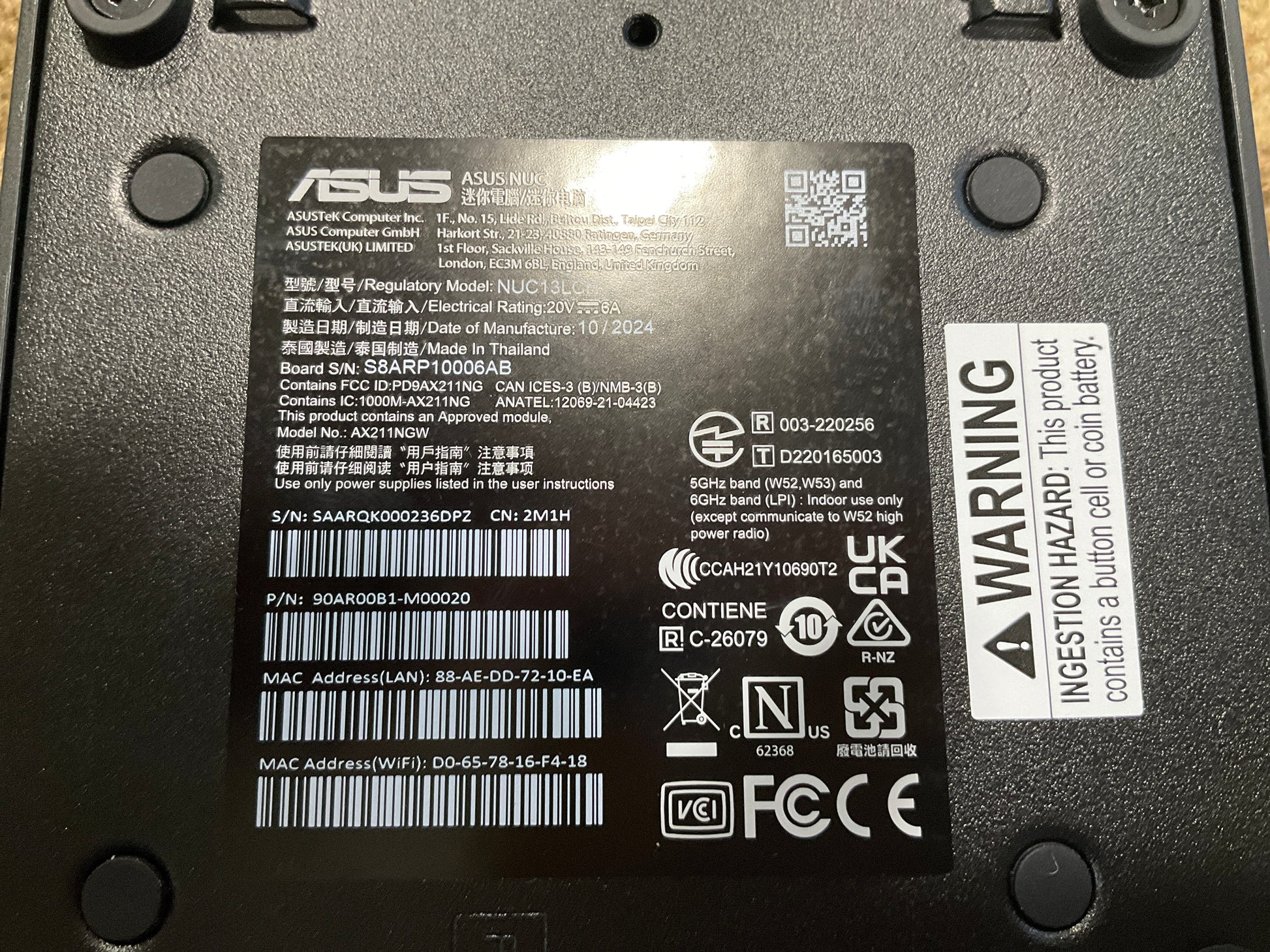 Asus-Intel-NUC-i5-1350P-13-Pro-Barebone-Kit