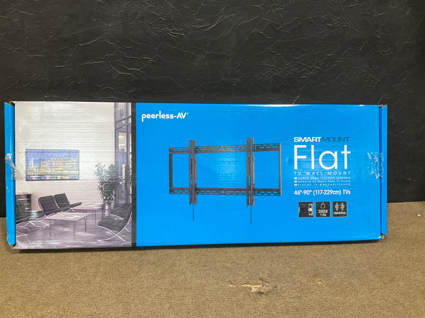Peerless-SmartMount-Universal-Flat-Wall-Mount--46-x90--
