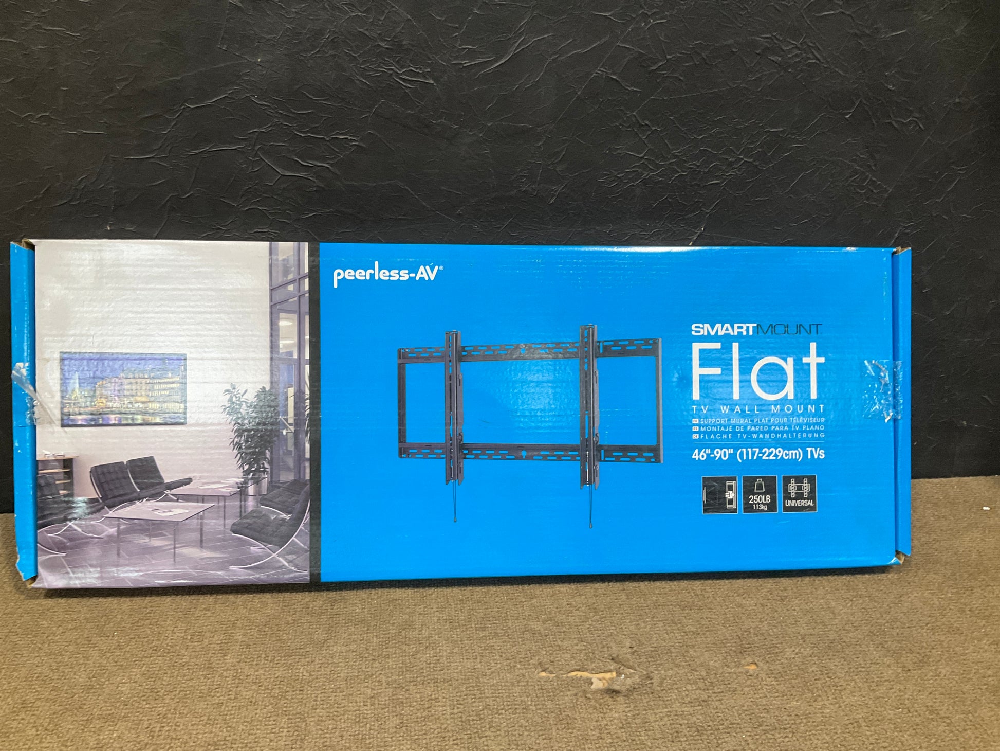 Peerless-SmartMount-Universal-Flat-Wall-Mount--46-x90--