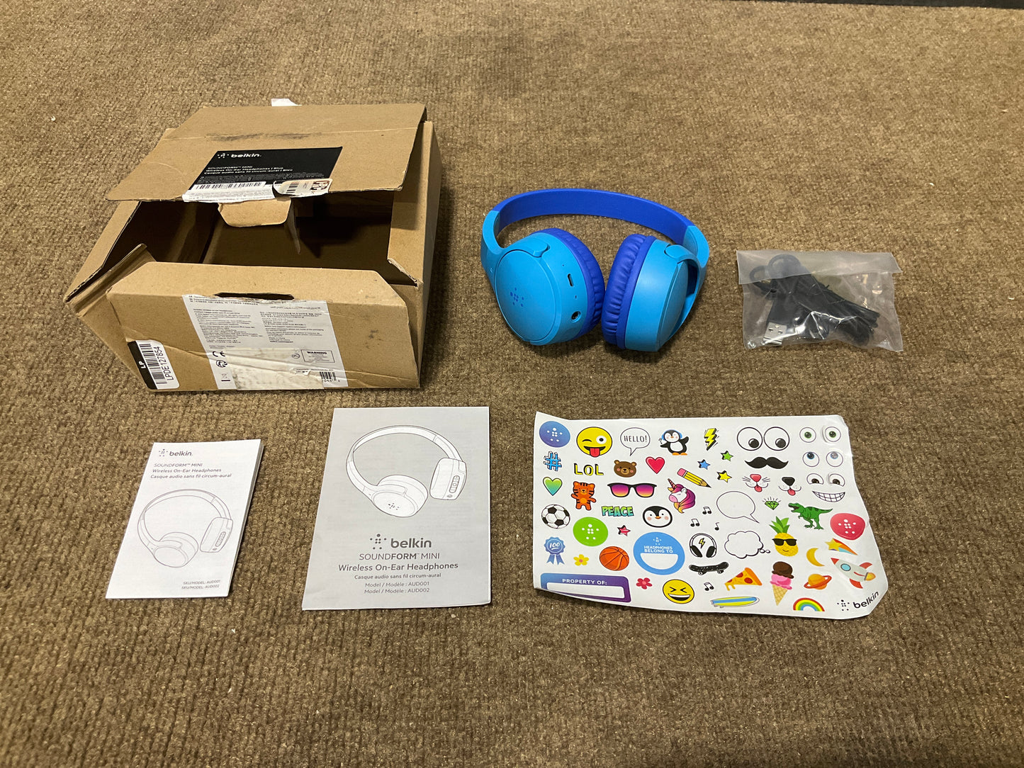 Belkin-SoundForm-Mini-On-Ear-Headphones--blue-