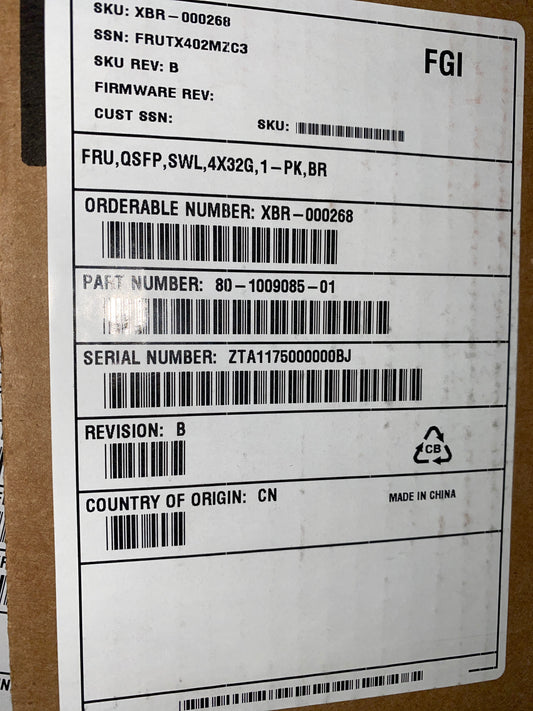 Brocade-128GB-QSFP28-Transceiver