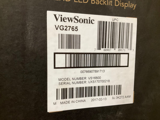 Viewsonic-VG2765-27--LED-LCD-Monitor--QHD-