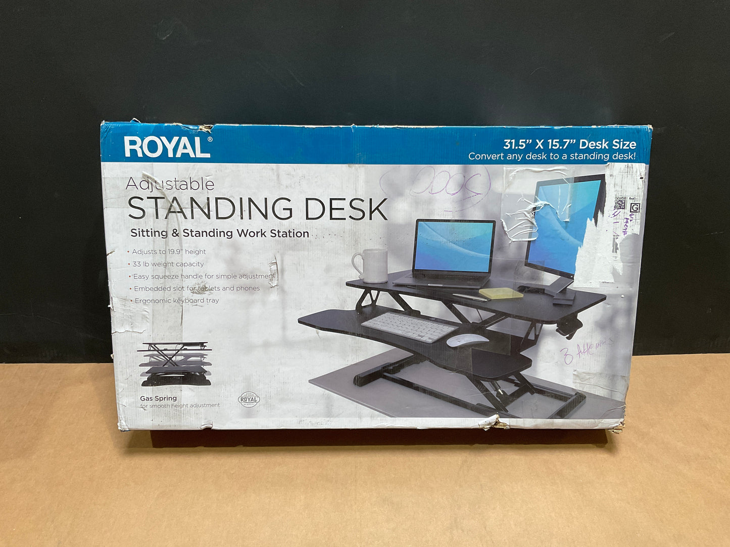 Royal-SD320-Standing-Desk