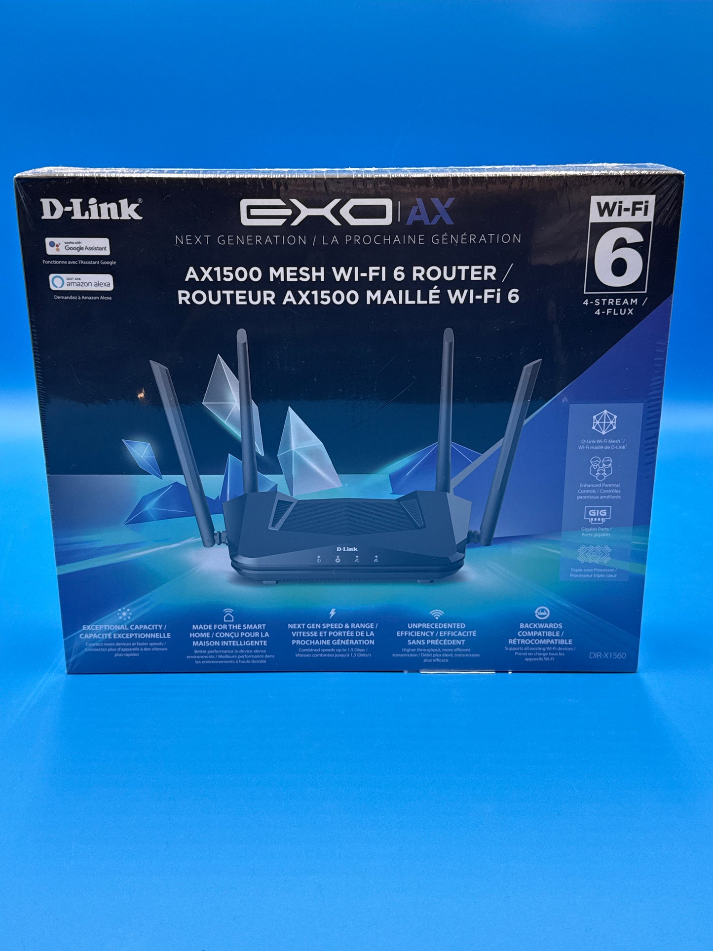 D-Link-EXO-AX1500-802-11ax-Wireless-LAN-Router