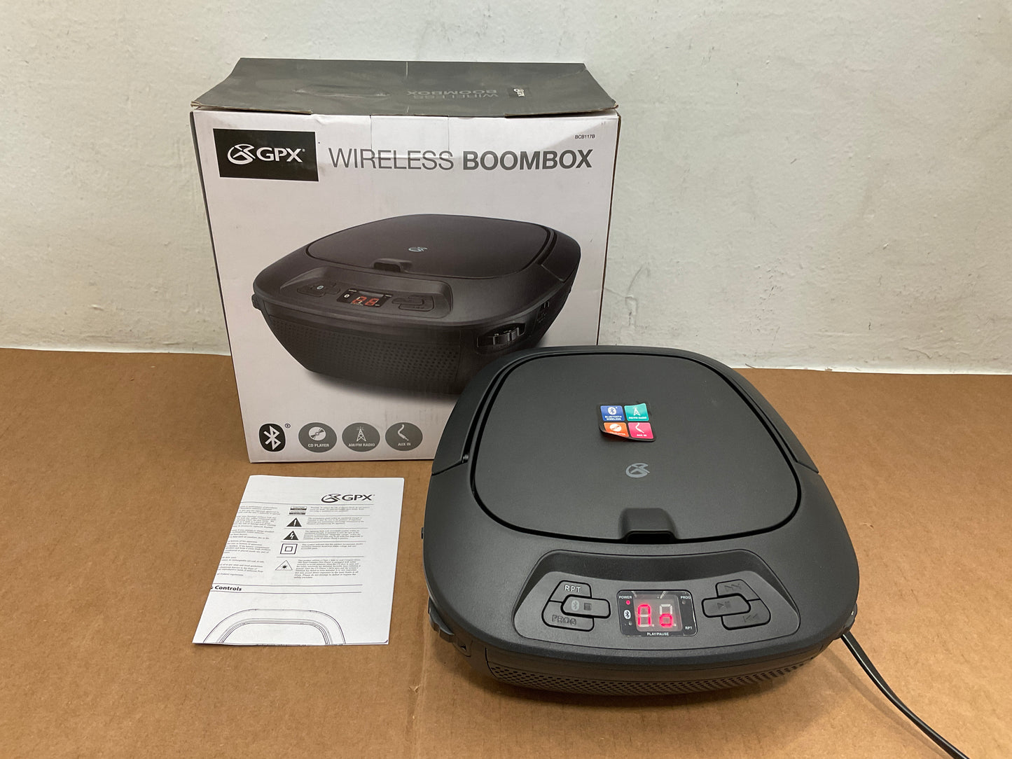 GPX-iLive-Bluetooth-Boombox