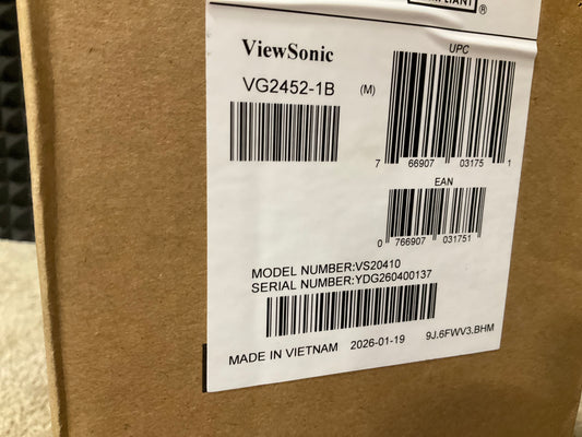 Viewsonic-23-8--USB-C-Ergonimic-IPS-LED-Monitor--1080p-