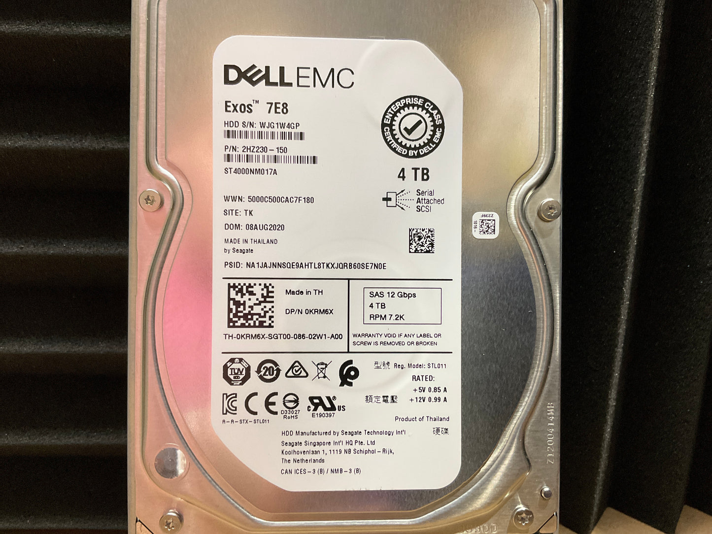 Dell-4TB-SAS3-7200-rpm-Hard-Drive--LFF-Hot-Swap-