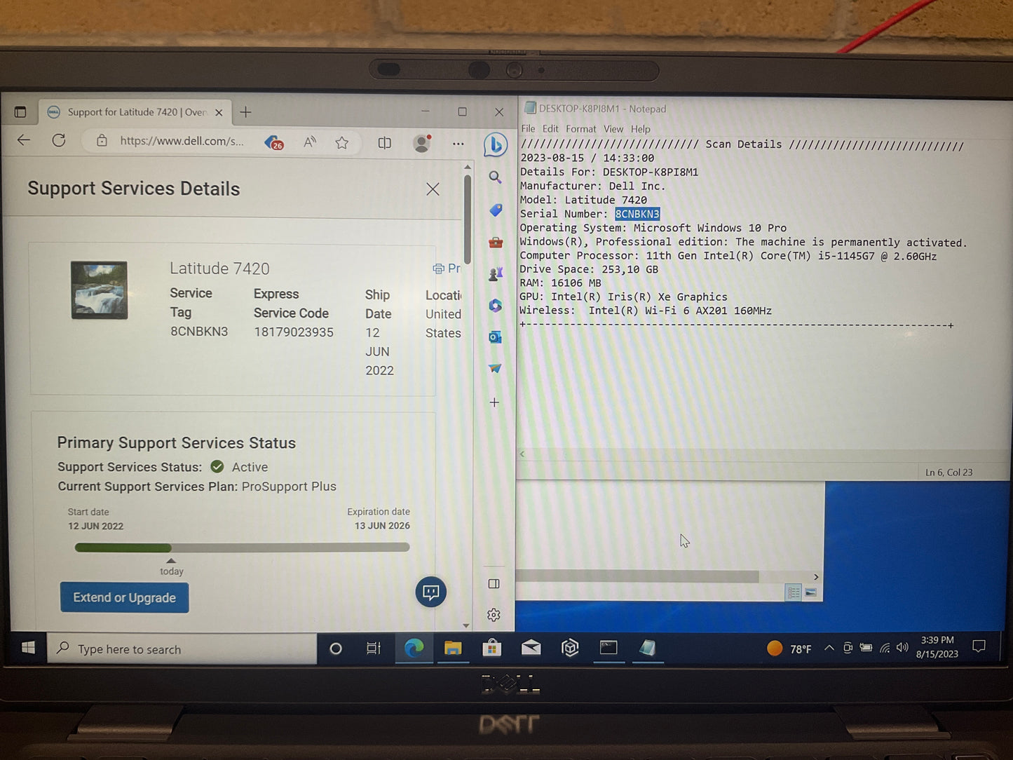 Dell-Latitude-7420-i5-1145G7-16GB-256GB-BT5-WiFi6-14F-W10P
