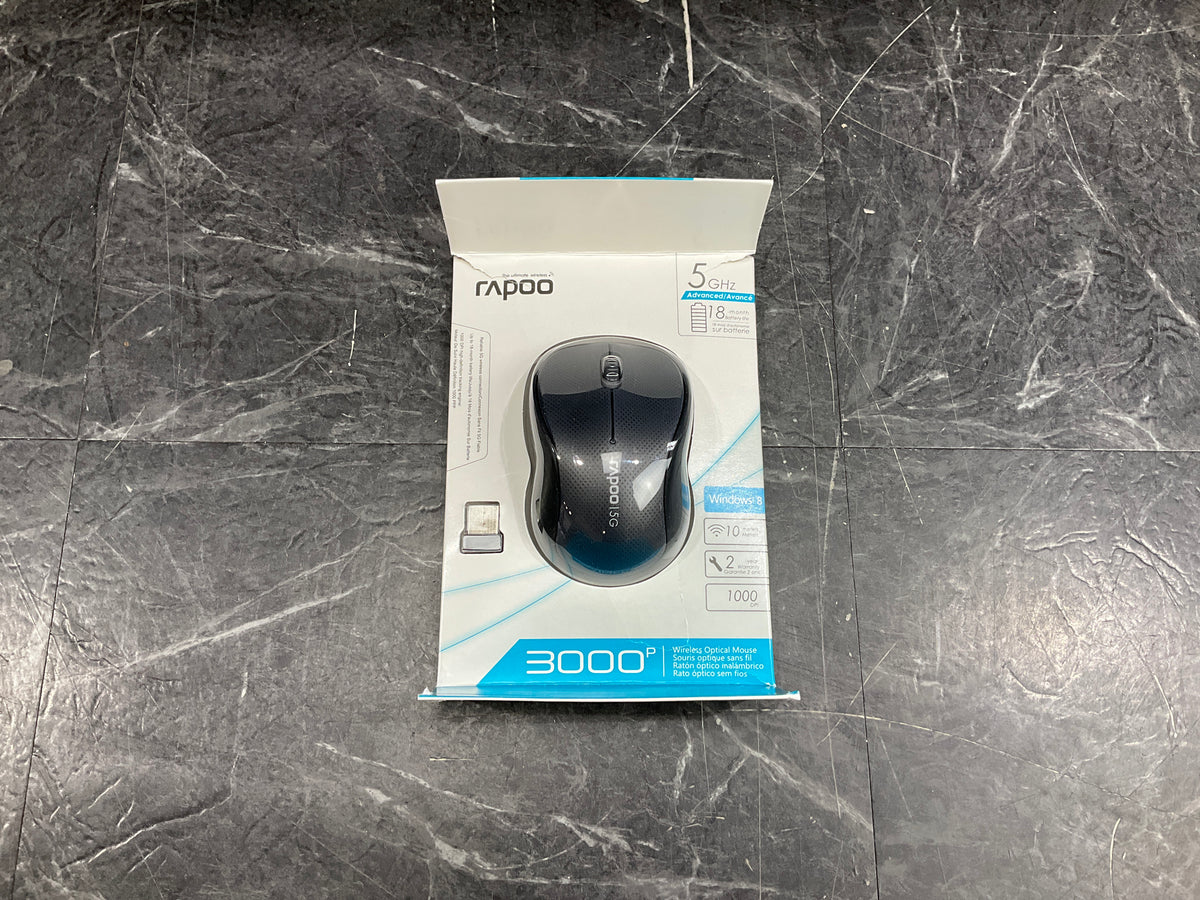 Rapoo-3000p-Wireless-Optical-Mouse--Grey-