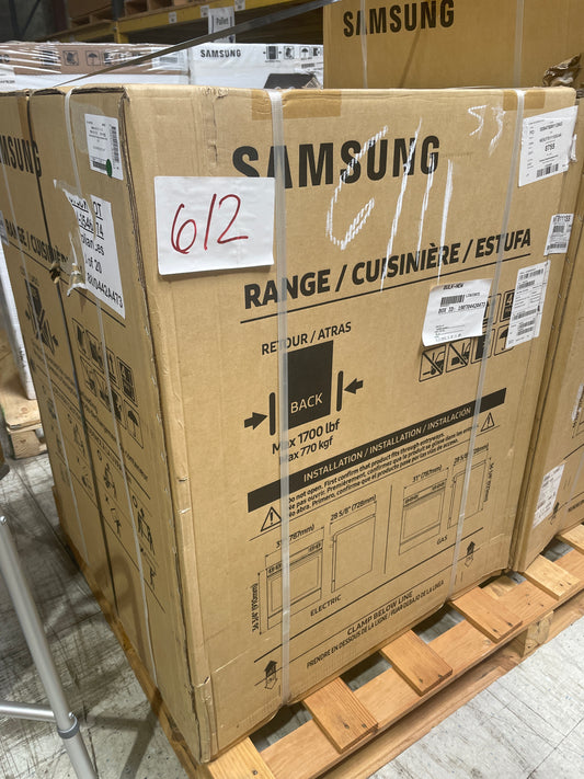 Samsung-Electric-Range--stainless-steel---30--
