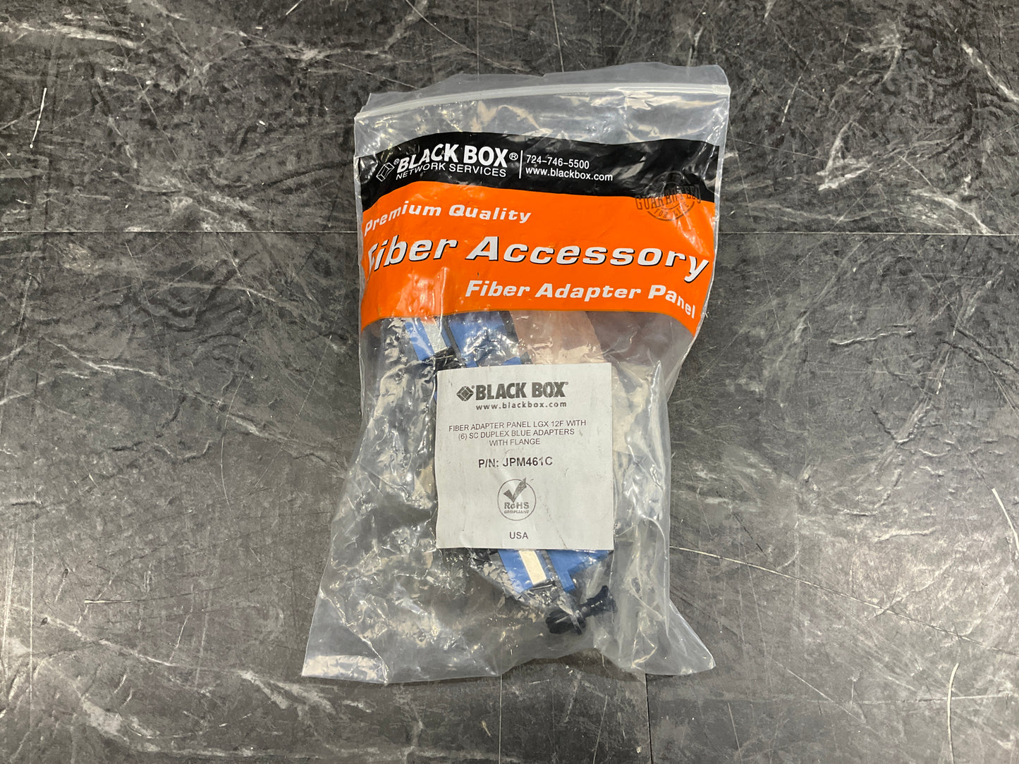 BlackBox-High-Density-Fiber-Adapter-Panel--Single-Mode-