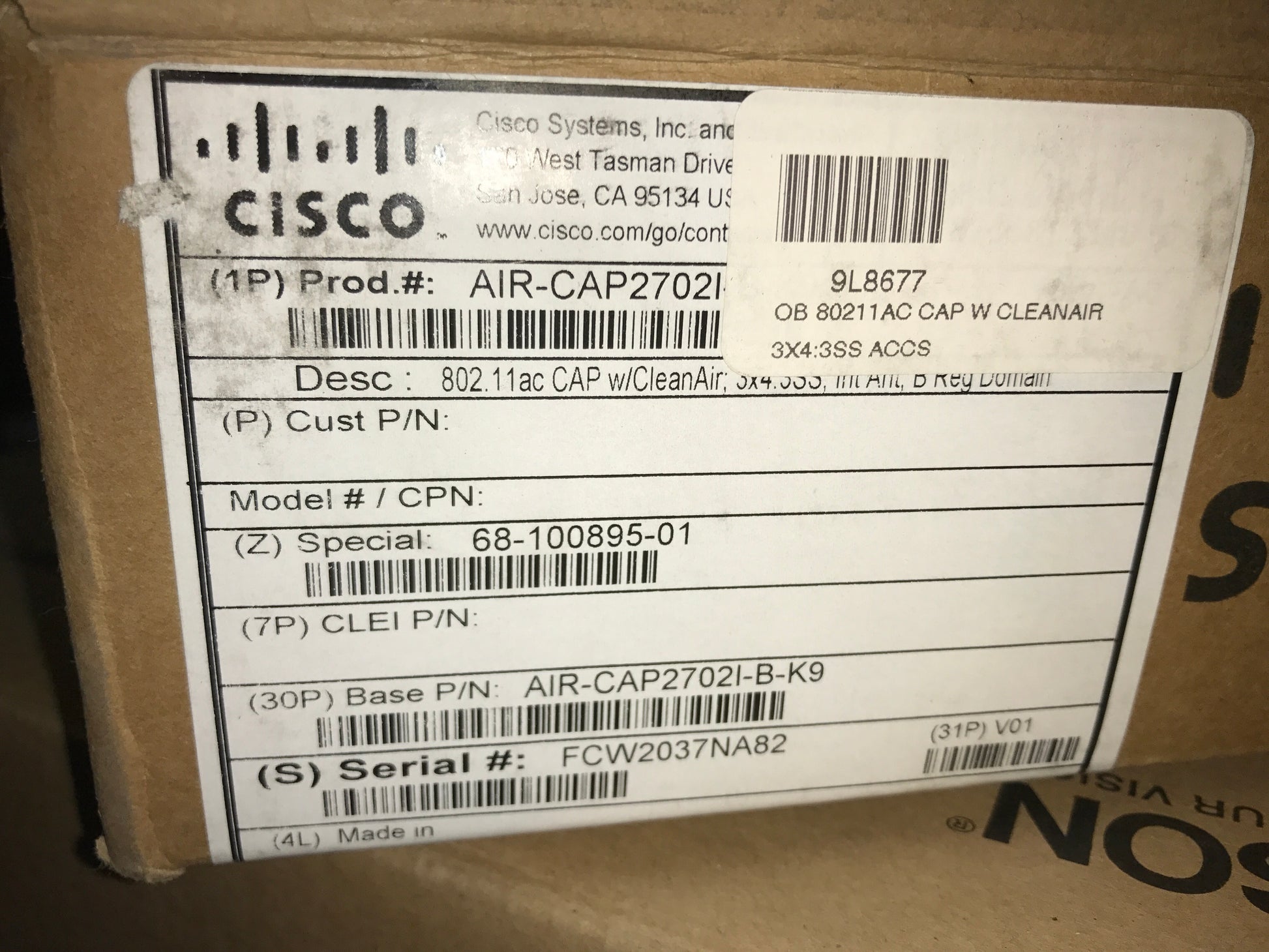Cisco-Aironet-2702i-802-11ac-Wireless-LAN-Access-Point