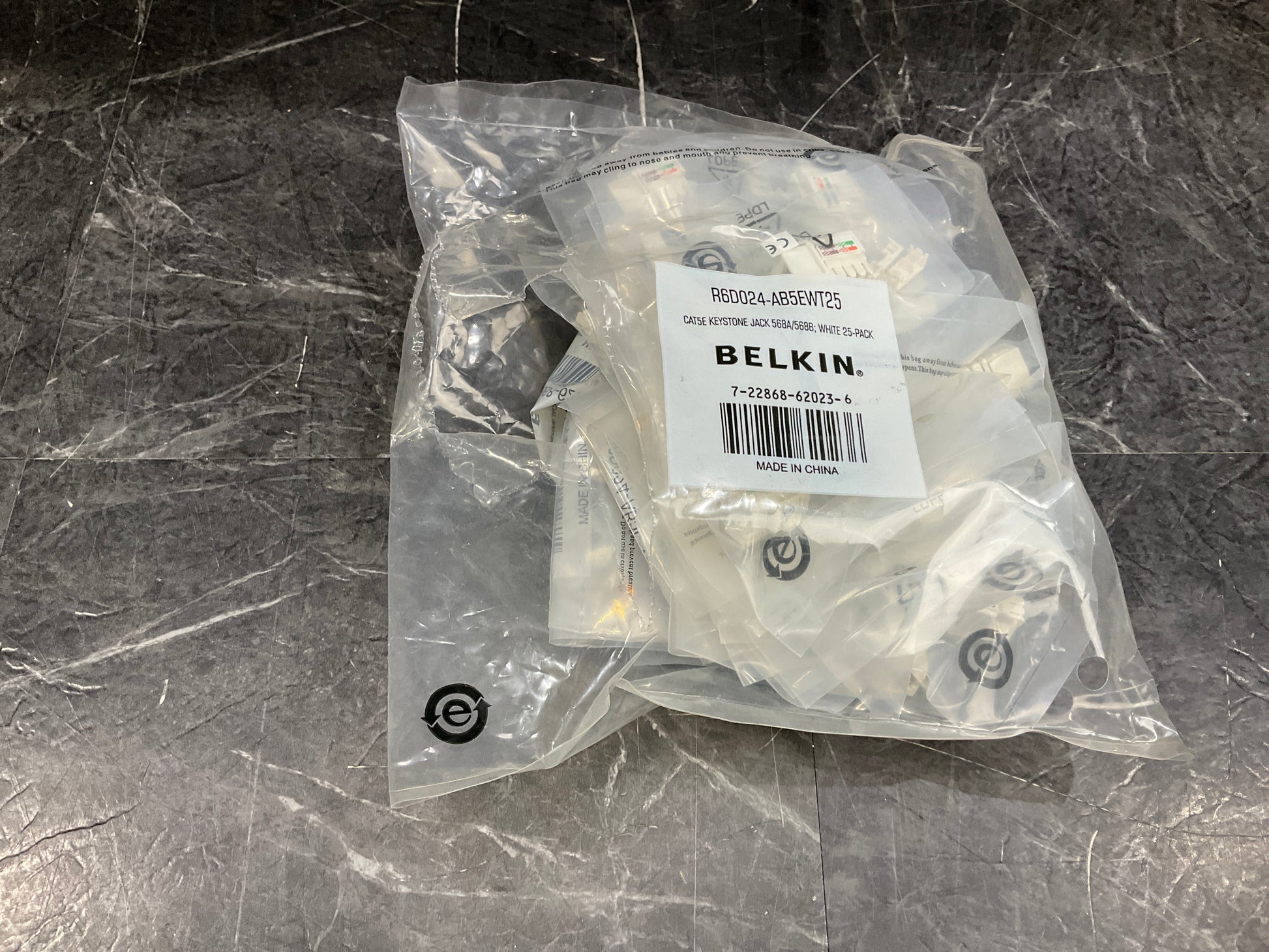 Belkin-CAT-5e-RJ45-110-Punch-Down-Keystone-Jack--25-Pack---white-