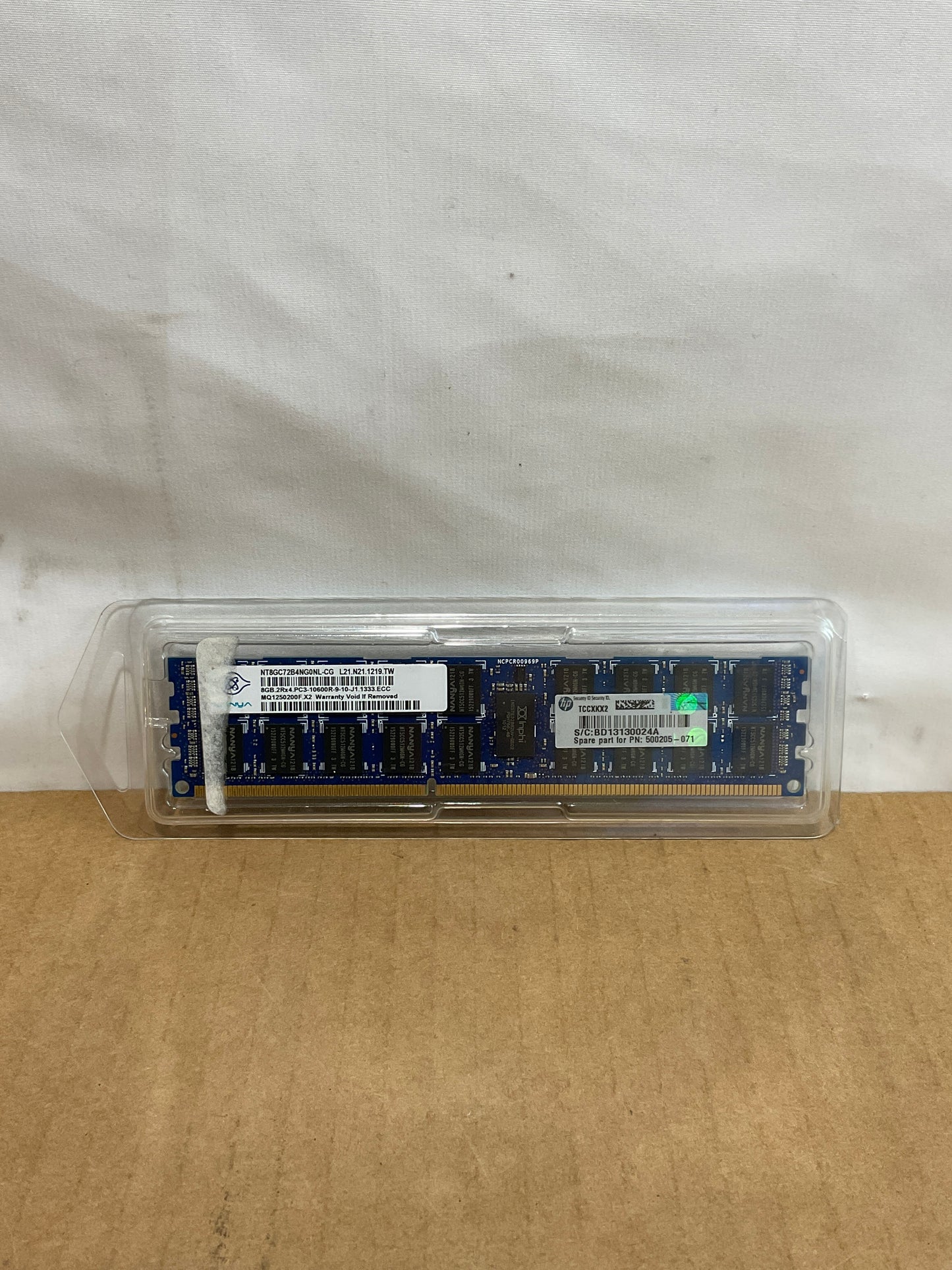 HPE-8GB-PC3-10600-DDR3L-ECC-SDRAM-DIMM