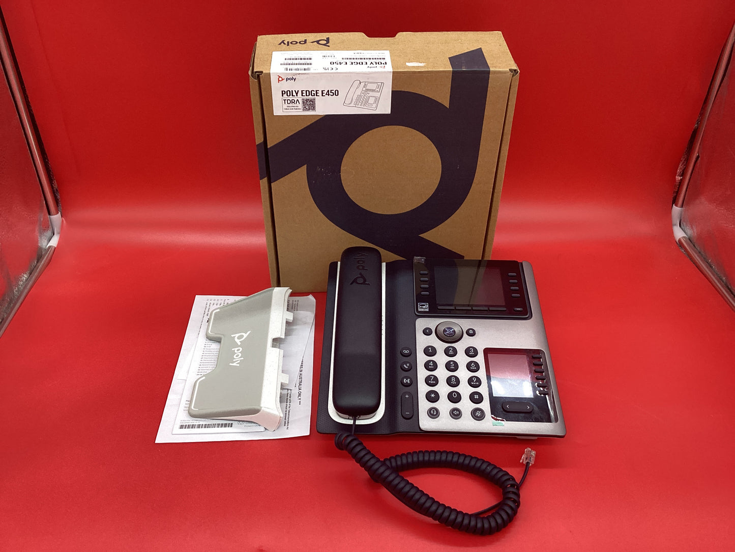 Poly-Edge-E450-IP-Desk-Phone