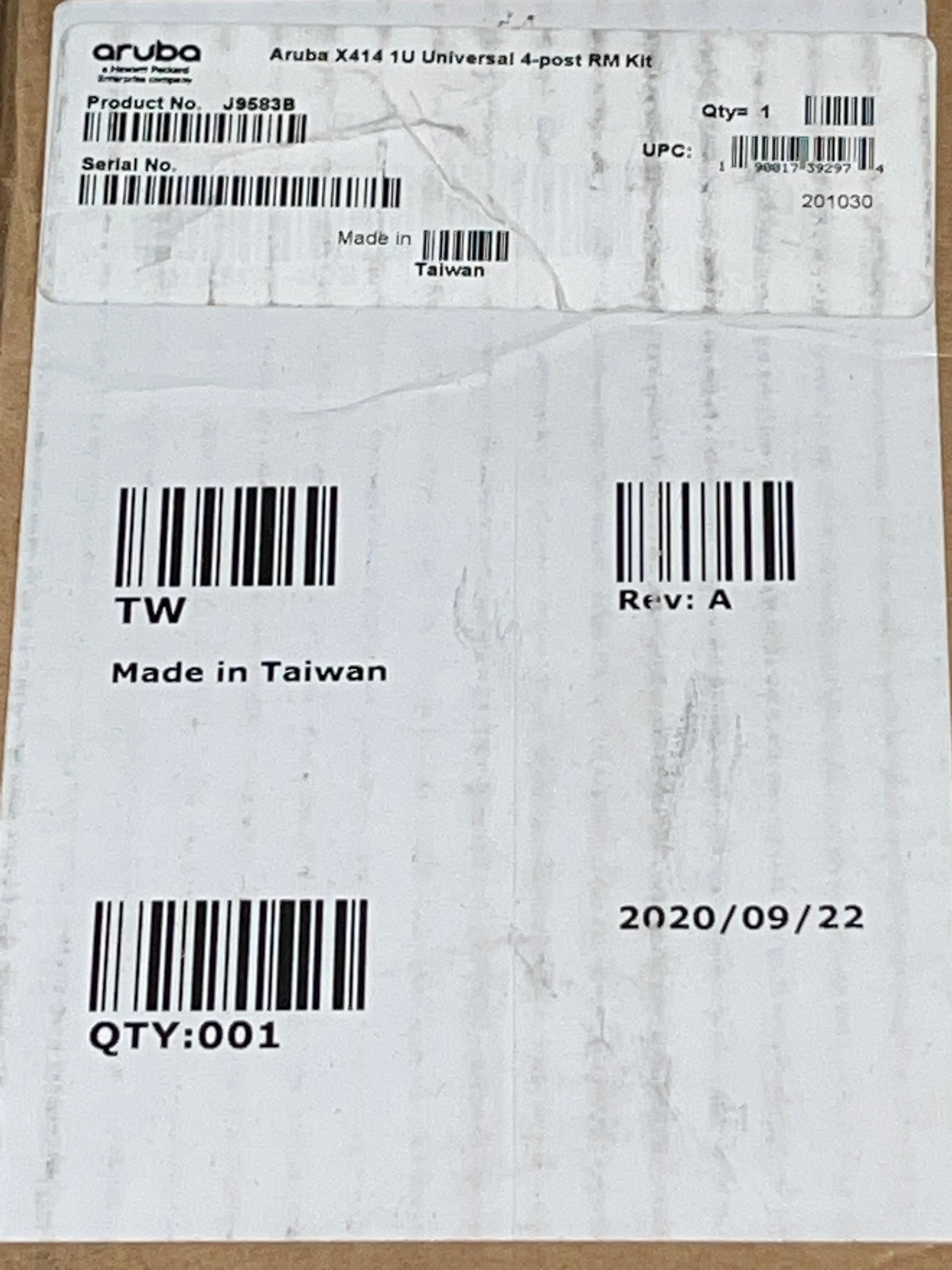 HPE-Aruba-Rack-Rail-Kit--x414-