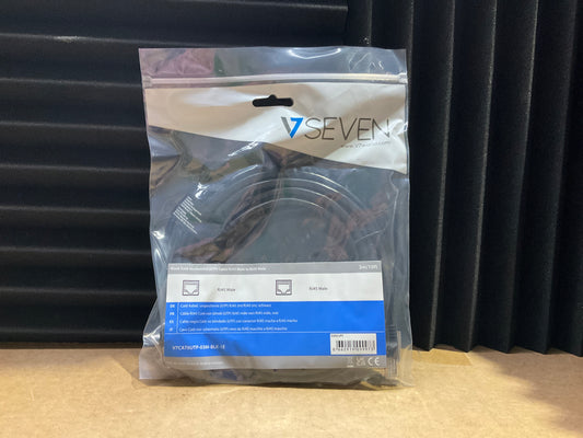 V7-RJ45-CAT-6-Patch-Cable,-Snagless-Molded---10-feet--black-