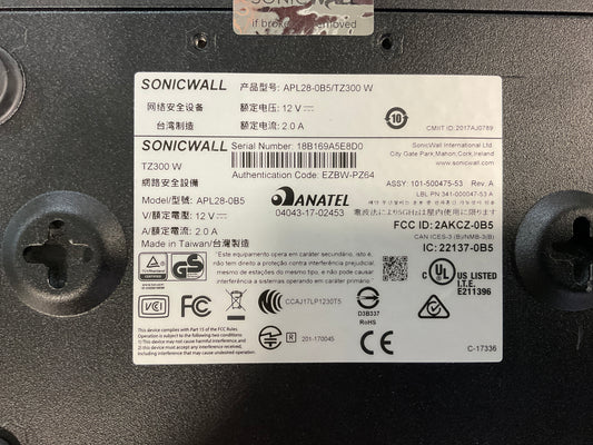 SonicWall-TZ-300W-Internet-Appliance-