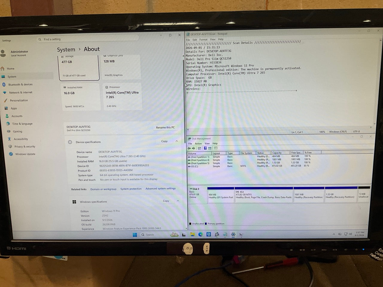 Dell-Pro-Slim-U7-265-16GB-512GB-GbE-W11P