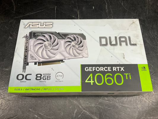 Asus-Nvidia-Dual-GeForce-RTX-4060-Ti-White-OC-Edition-8GB-DDR6-DP-HDMI2-1-PCI-E4x16-Video-Card