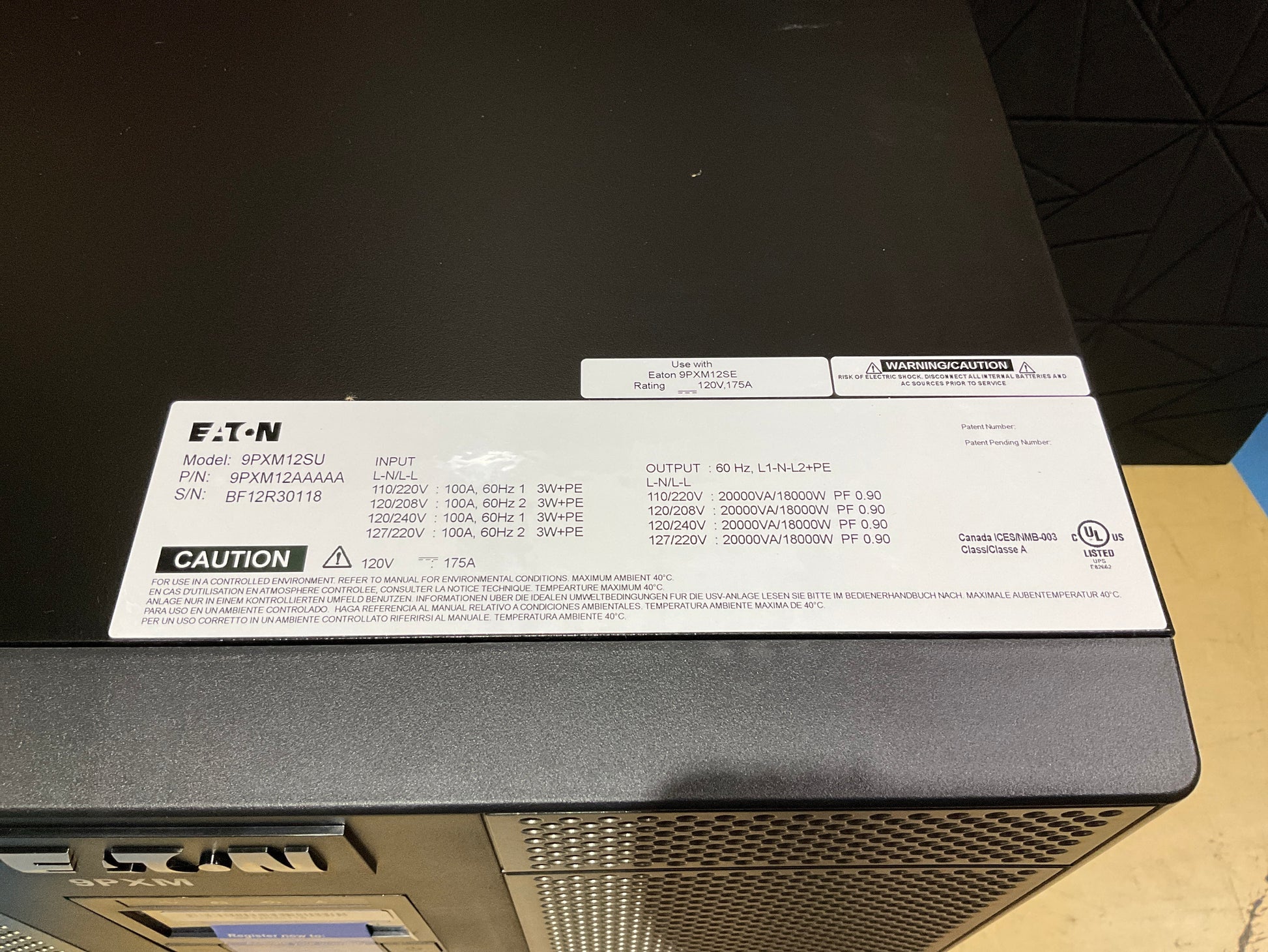 Eaton-9PXM-Extended-Battery-Module-Cabinet--21U-