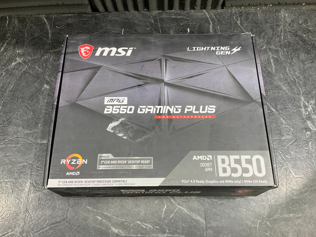 MSI-B550-Gaming-Plus-Socket-AM4-USB-C-GbE-WiFi-MotherBoard