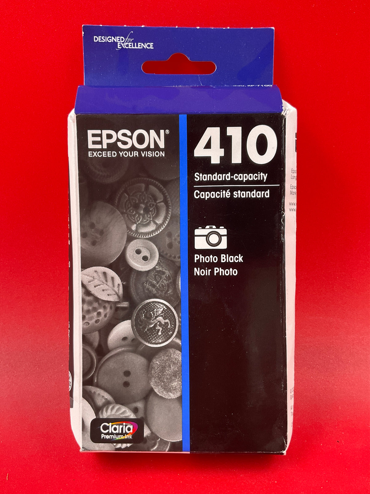 Epson-T410-Claria-Standard-Yield-Photo-Black-Ink-Cartridge-----