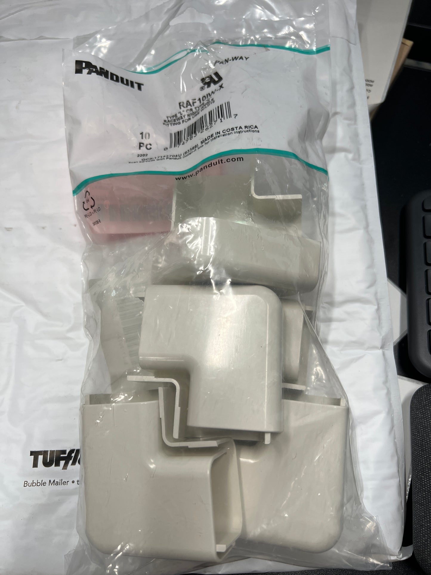 Panduit-Right-Angle-Fitting-Cable-Raceway--10-pieces-