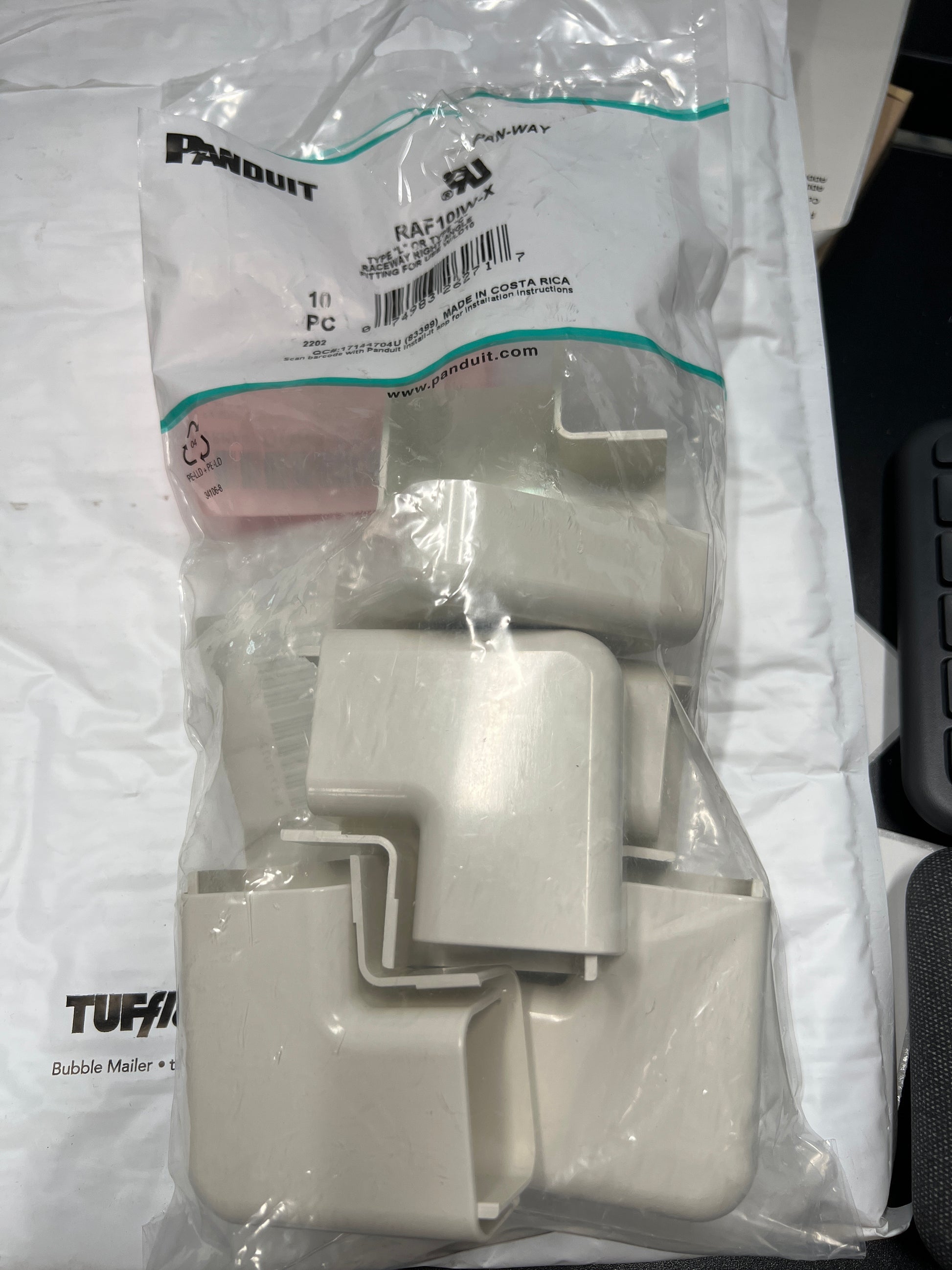 Panduit-Right-Angle-Fitting-Cable-Raceway--10-pieces-