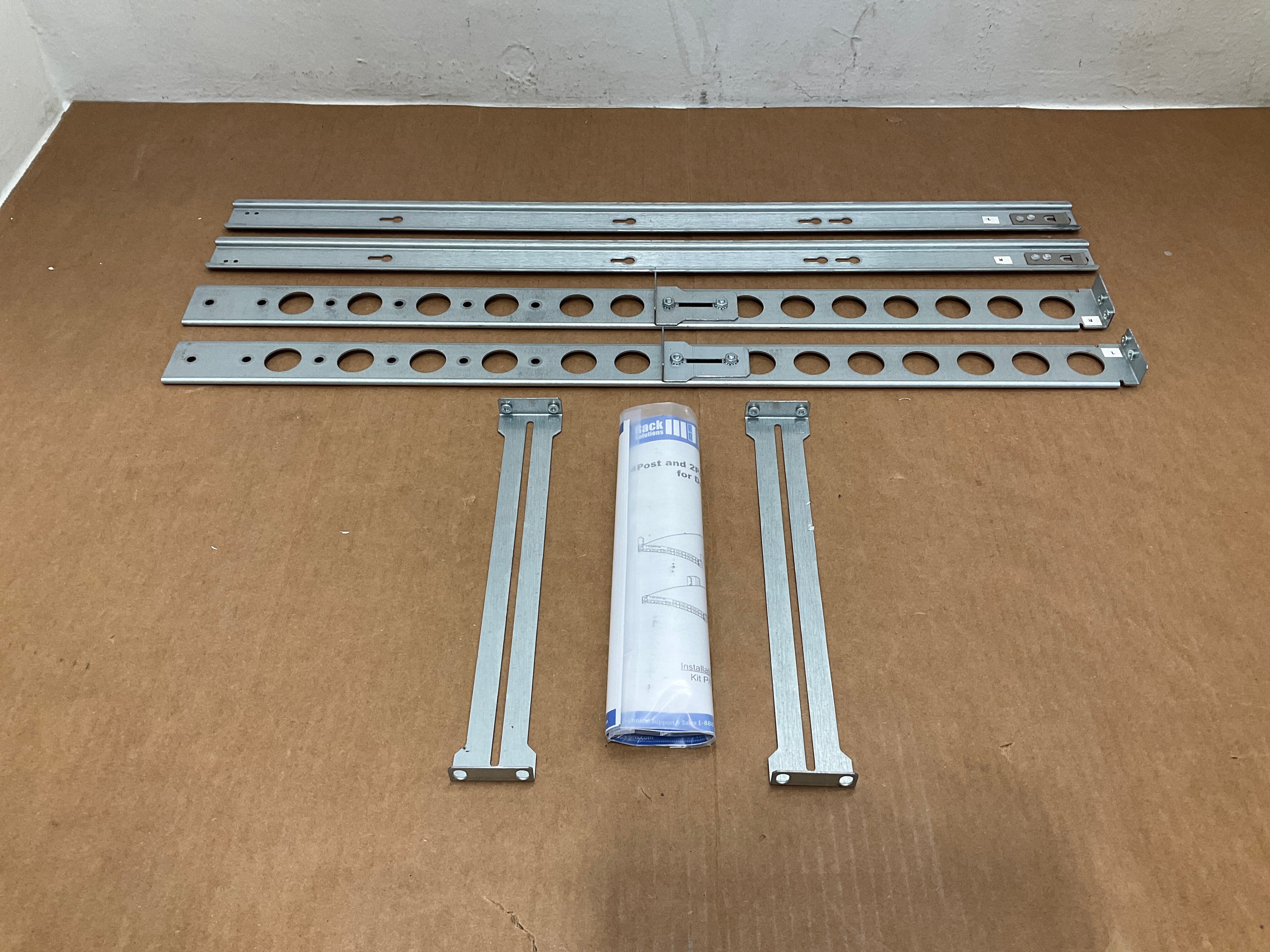 Innovation First 4 Post Third Party Sliding Rack Rail Kit (Dell R620/R ...