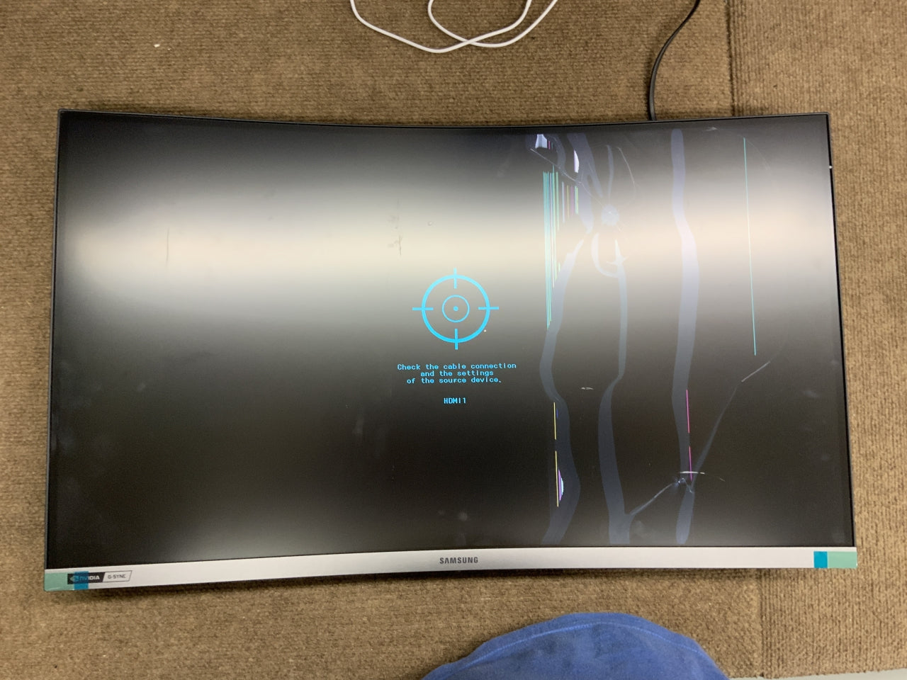 Samsung-CRG6-27--Curved-LED-LCD-Display--1080p-
