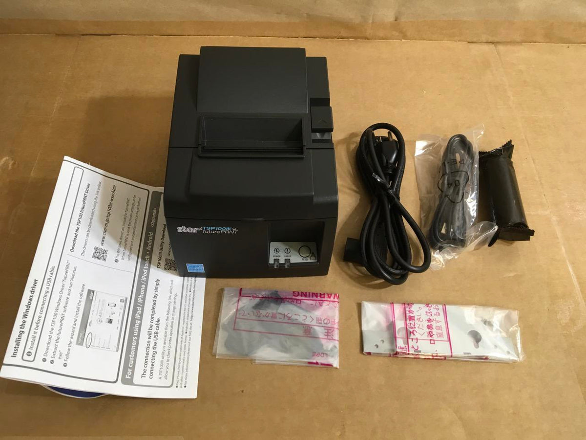 Star-Micronics-TSP143IIU-USB-Receipt-Printer--gray-
