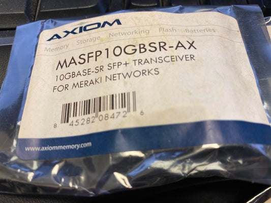 Axiom-Meraki-10-Gigabit-SR-SFP--Transceiver-Module