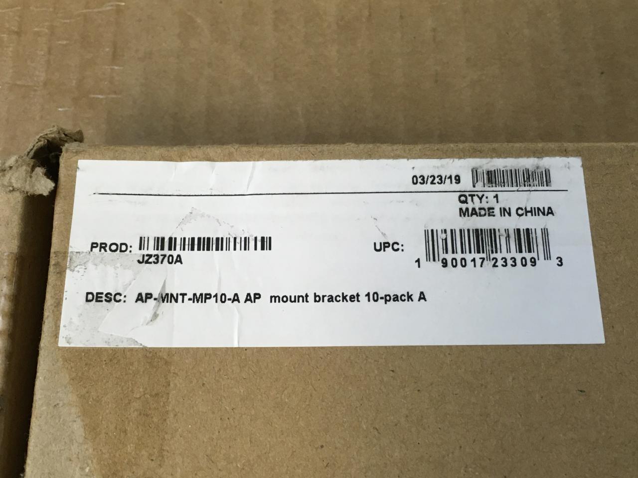 HPE-Aruba-Access-Point-Mount--10-pack-