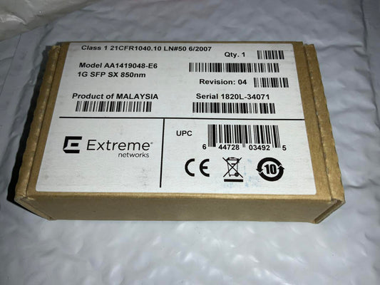 Extreme-Networks-Gigabit-SX-SFP-Transceiver