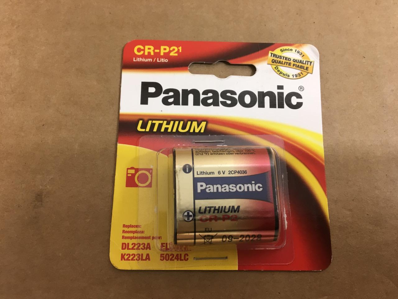 Panasonic-CR-P2-Lithium-Battery