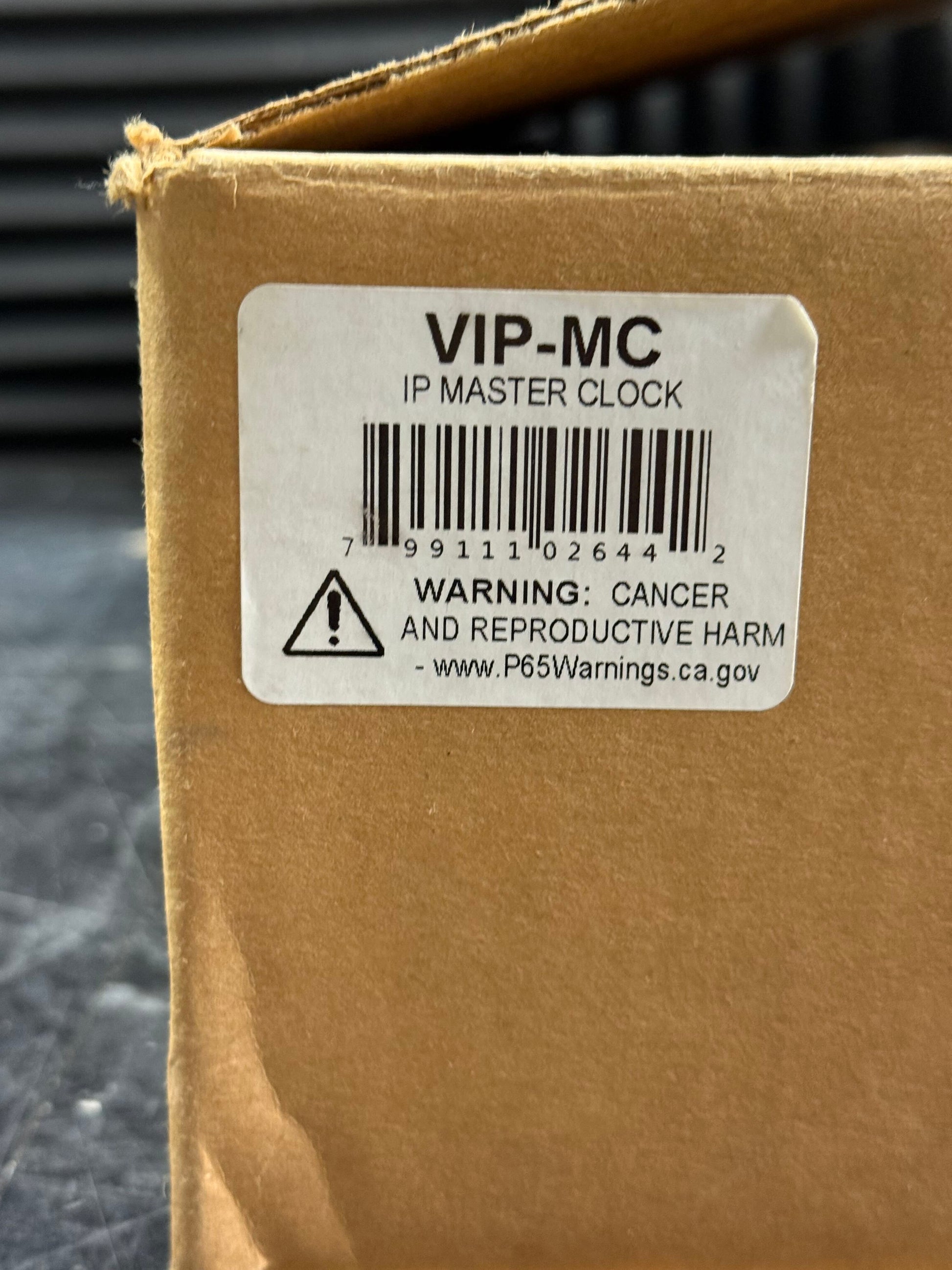 Valcom-IP-PoE-Master-Clock