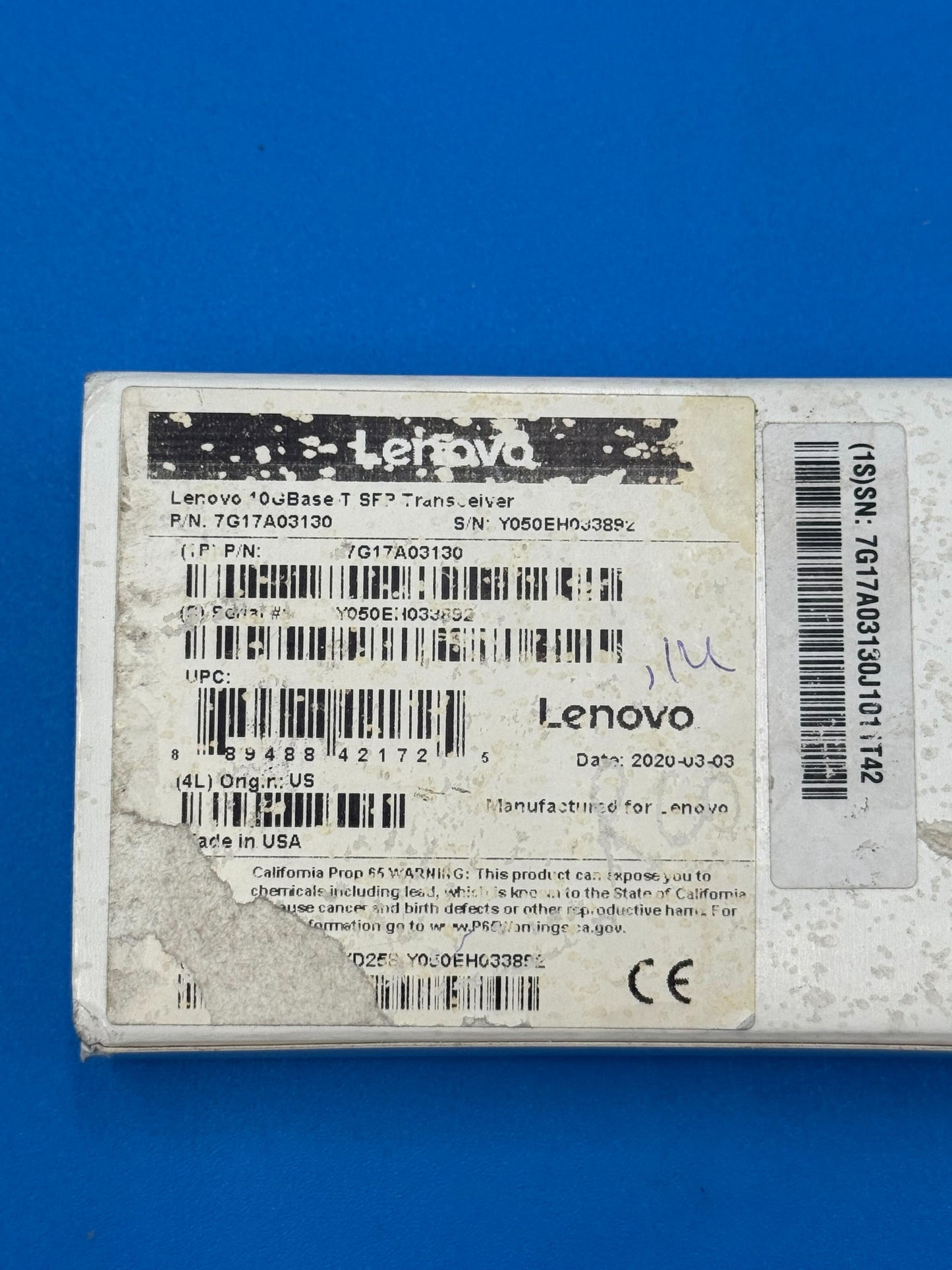 Lenovo-10-Gigabit-SFP--Transceiver