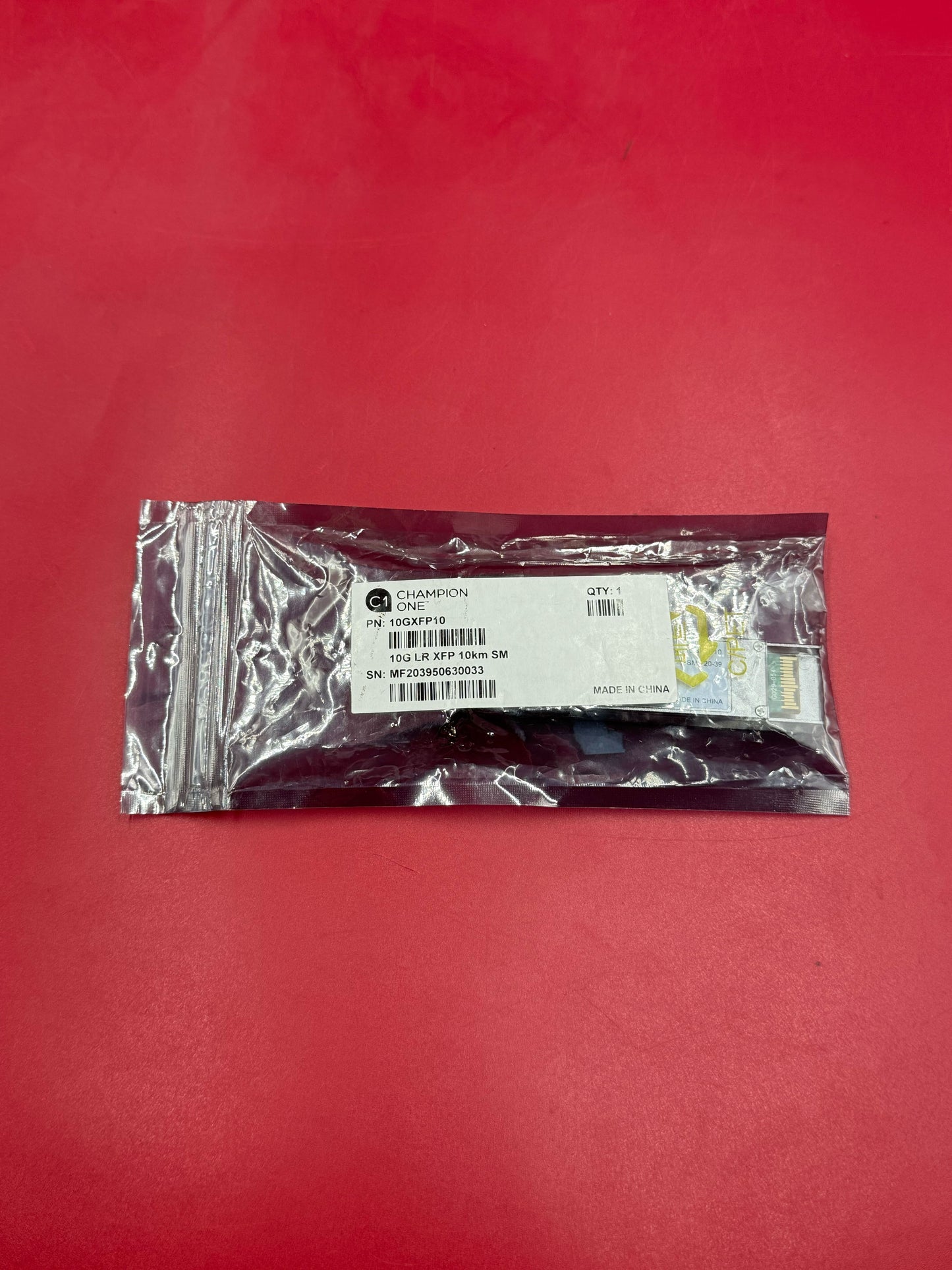 Champion-One--10-Gigabit-LR-XFP-Transceiver