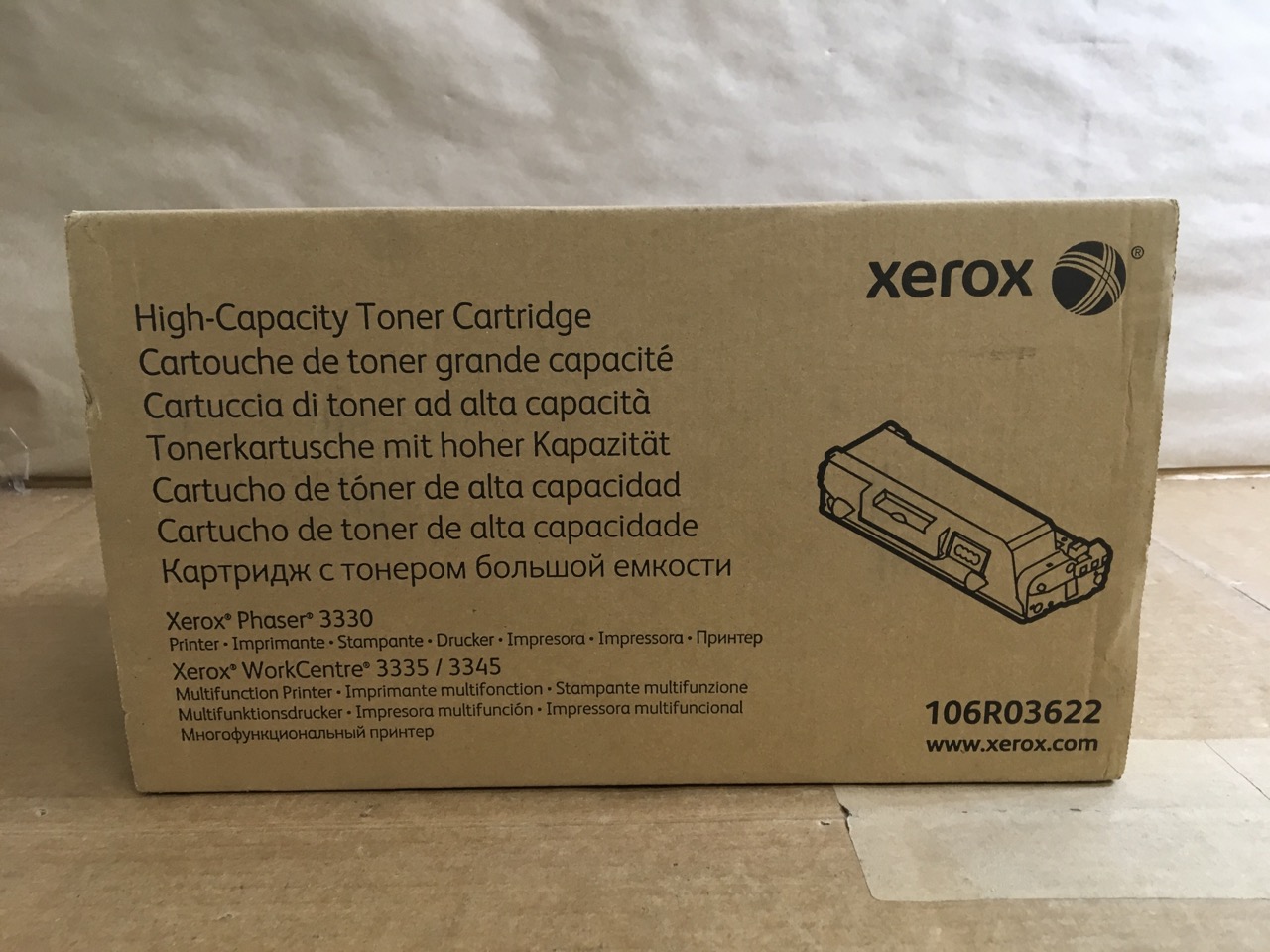 Xerox 3330 включить сетевую карту