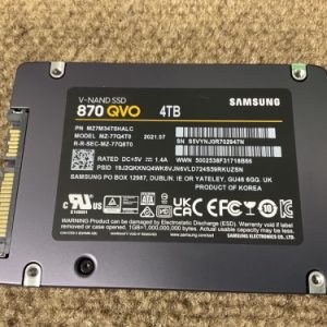 Samsung 870 Qvo 4TB SATA3 SSD Drive – Electronics Outlet: Open Box